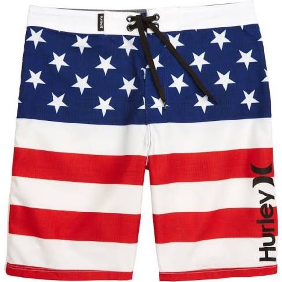 Hurley Other - NEW Hurley American Boys Swim Board Shorts      (AMC)